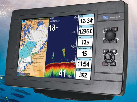 Høcom JMC 12 V120PMAX 12" Fiskeriplotter med 1KW ekkolodd og Barentswatch